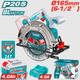 Total Sierra Circular 20v 165mm + Bateria 4ah + Cargador