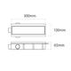 Ideal 12100 Desague Encastrable 30 Cm - Vista 2