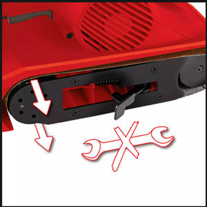 Einhell Lijadora De Banda 800w 75x533mm Tc-bs 8038