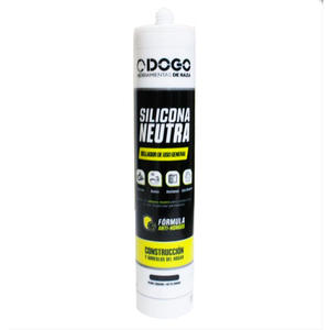 Dogo Sellador Silicona Neutra Negro 280 Ml