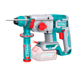 Total Martillo Rotativo 20v Sds Plus (2 Bateria 4ah - Cargador - Maletin)