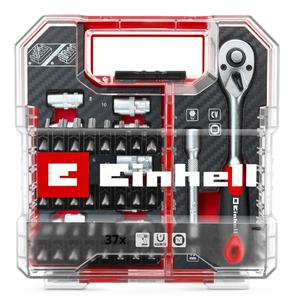 Kwb Set  37 Piezas Puntas Tubos Llave Crique  Encastre 1/4 + Estuche