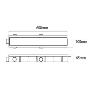 Ideal 12105 Desague Rejilla 60 Cm
