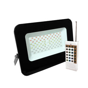 Reflector Led Dled Rgb Multicolor 50w Exterior + Control