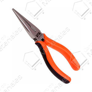 Bahco Pinza Punta 1/2 Caña 160mm 2470g-160a Semi Redonda