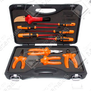 Bahco Set  10 Herramientas Aisladas 1000v + Maletin S1000v-m10