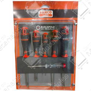 Bahco Set   6 Destornilladores  Serie Fit 4pl 2 Ph Fit/6b