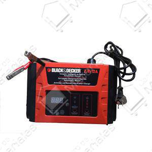 Black & Decker Cargador Automatico Bateria 12v 2 Amp  Visor Led