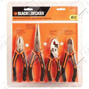 Black & Decker Set   4 Piezas Herramientas Manuales (hdt51905)