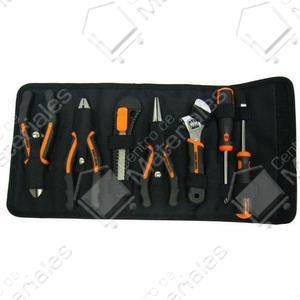 Black & Decker Set   7 Piezas Herramientas Manuales C/ Funda (hdt51911)