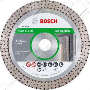 Bosch Disco Diamantado  76 Mm Para Gws 12v-76