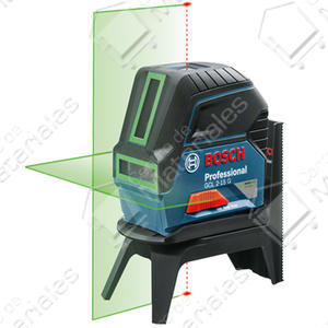 Bosch Nivel Laser De Linea Verde Gcl2-15 G 15 Mts Lineas Y Ptos C/ Sopte Rm1  Reflector