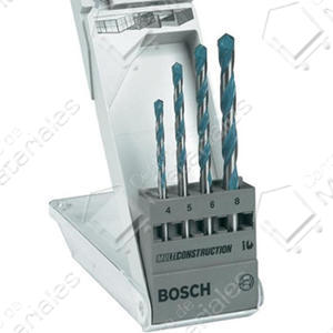 Bosch Set  4 Mechas Multiconstruccion Cyl-9 (4 - 5 - 6 - 8 Mm)