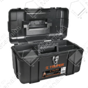 Caja Herramientas Truper  Plastica 17" Herraje Metal  (19656)