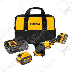 Dewalt Amoladora 125mm 60v (2 Baterias - Cargador)