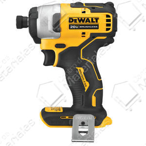 Dewalt Atornillador Impacto 20v 1/4 - 190 Nm Brushless ( No Incluye Bateria Ni Cargador)