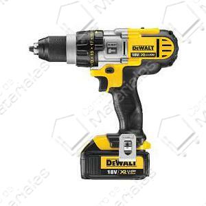 Dewalt Atornillador Taladro Percutor 20v 13mm (2 Baterias Cargador Maletin)