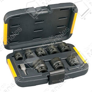 Dewalt Set  10 Pzas Tubos Alto Impacto Mando 1/2" Y 1/4 Milimet