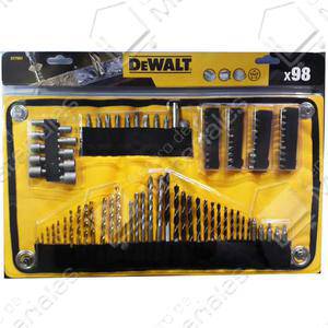 Dewalt Set 98 Piezas Puntas - Mechas - Boquillas
