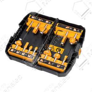 Dewalt Set 12 Fresas 8mm