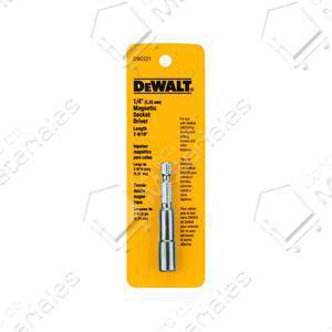 Dewalt Tubo Magnetico Hexagonal 1/4 X 65 Mm Dw2221z