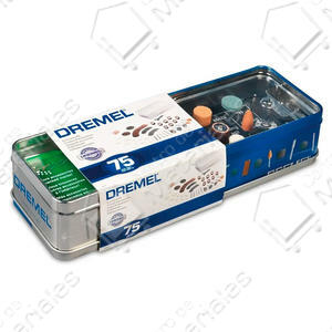 Dremel  707 - Set 75 Piezas Para Madera Plastico Metal Vidrio Piedra