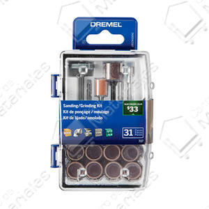 Dremel  727 - Set 31 Piezas Para Minitorno Lijado - Afilado - Esmerilado