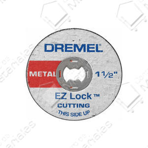Dremel  E456z Kit Disco Corte Metal Speed Click 5 Unidades