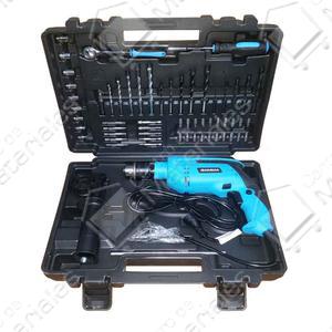 Gamma Taladro 13 Mm 710w Percutor Accesorios Maletin