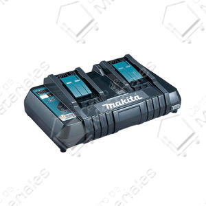 Makita Cargador Doble Rapido 18v Dc18rd