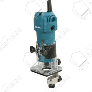 Makita Fresadora  530 Watts Boquilla 1/4" Base Acrilica