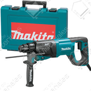 Makita Martillo Rotativo Plus C/ Avt  Hr2641 800w 2,9j 26mm 4500gpm