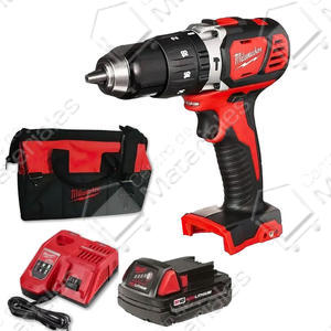 Milwaukee Atornillador Taladro Percutor 13mm 18v (1 Bateria + Cargador + Bolso)