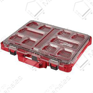 Milwaukee Maletin Organizador 10 Divisiones Perfil Bajo Packout