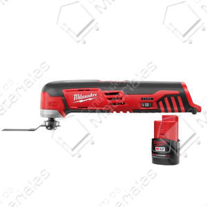 Milwaukee Multi Cortadora 12 V. 2,0 Amp, 1 Bat. Cargador 2426-159a
