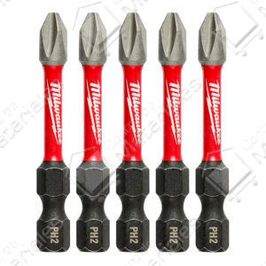 Milwaukee Set  5 Punta Ator. Ph2 X 50 Mm Impacto