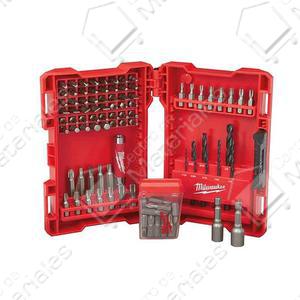 Milwaukee Set 95 Piezas Puntas - Mechas - Tubos