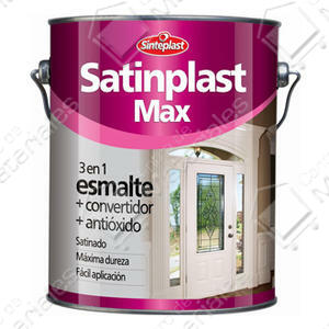 Sinteplast Sintetico 3 En 1 Negro Mate   1/2 Lt (satinplast)