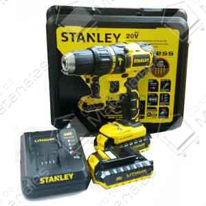 Stanley - Atornillador Taladro 13mm Percutor 20v 2vel. Sin Carbones Brushless