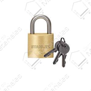 Stanley Candado Laton Macizo 30 Mm