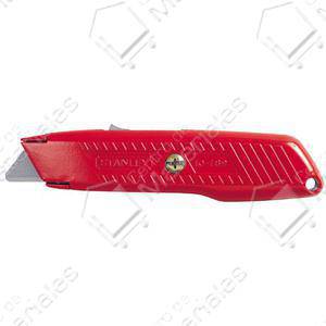 Stanley Cutter Auto-retractil Rojo De Seguridad. (10-189ce)