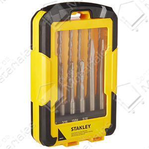 Stanley Set 12 Piezas Sds Plus Mechas - Cincel - Punta + Estuche
