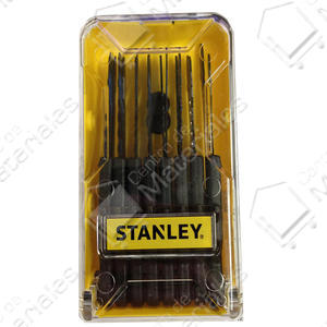 Stanley Set 16 Hojas Sierra Caladora + Estuche