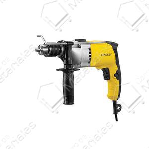 Stanley - Taladro 13mm Percutor 800w Vel. Var. Rever. 3000 Rpm