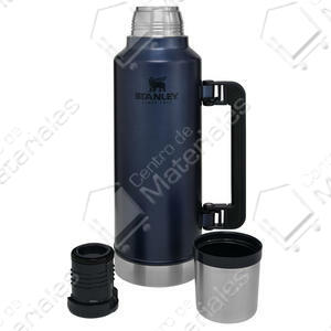 Stanley Termo Clasic 1,4 Lts Nightfall (azul ) C/ Manija Y Tapon Cebador