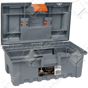 Truper Caja Herramientas 14" (largo 35,5 Cm Ancho 20 Cm Alto 16,5 Cm)