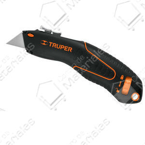 Truper Cutter Autorretráctil Hoja Trapezoidal