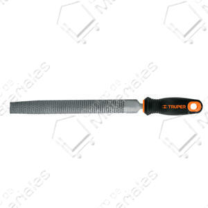 Truper Escofina Bastarda Lima 8" Media Caña Con Mango