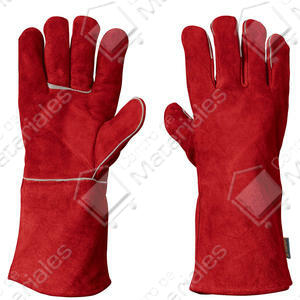 Truper Guante Rojo Para Soldador