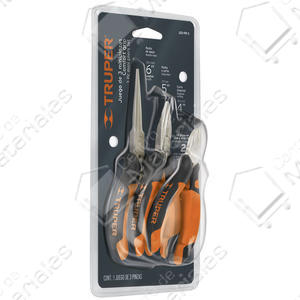 Truper Juego   3 Mini Pinzas